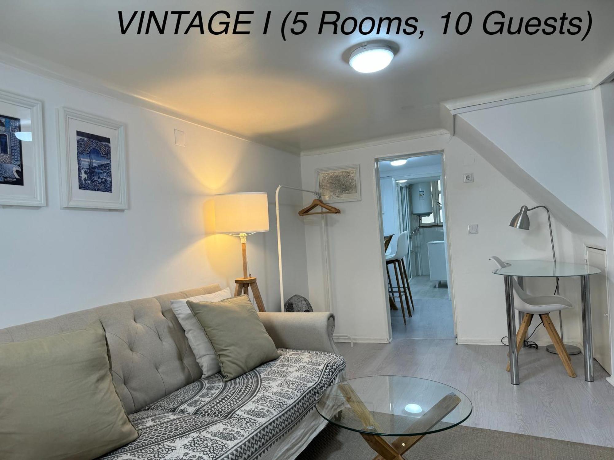 Alfama Vintage 1 Ten Guests - Alfama Vintage 2 Five Guests - Alfama Vintage 3 Three Guests 리스본 외부 사진